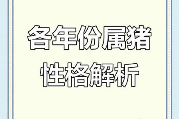 属猪命理误区剖析 你可能忽视的命运关键