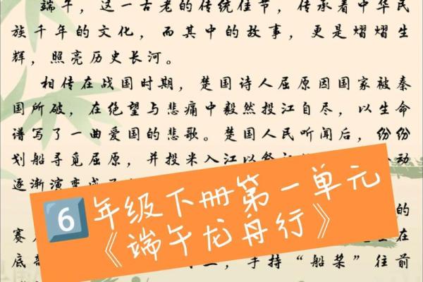 端午：龙舟竞渡，感悟传统文化魅力