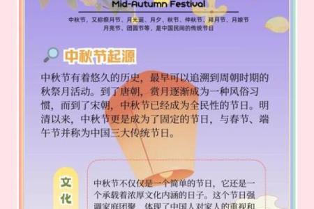 十月节日：中秋节团圆赏月，品味传统习俗