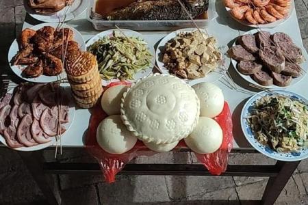 清饼明，节感：受踏团青祭圆与祖思，乡感情悟