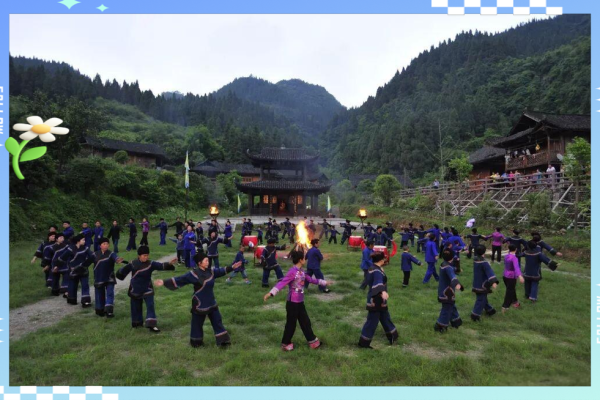 土家族摆手舞节：跳跃的舞蹈，传递土家族精神