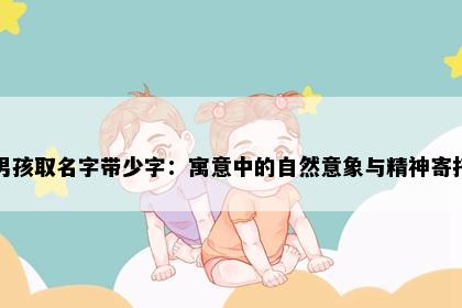 男孩取名字带少字：寓意中的自然意象与精神寄托